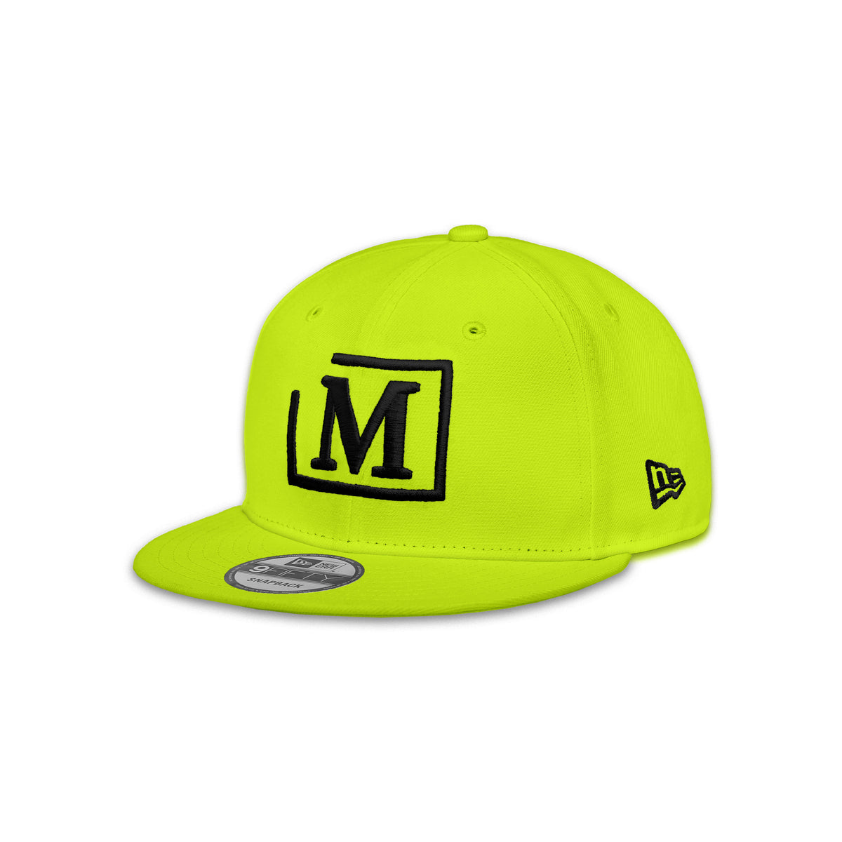 MDB Brand x New Era 9Fifty Snapback Embroidered Baseball Cap - Neon