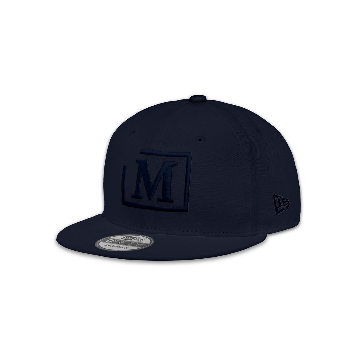 MDB Brand x New Era 9Fifty Snapback Embroidered Baseball Cap - Blue