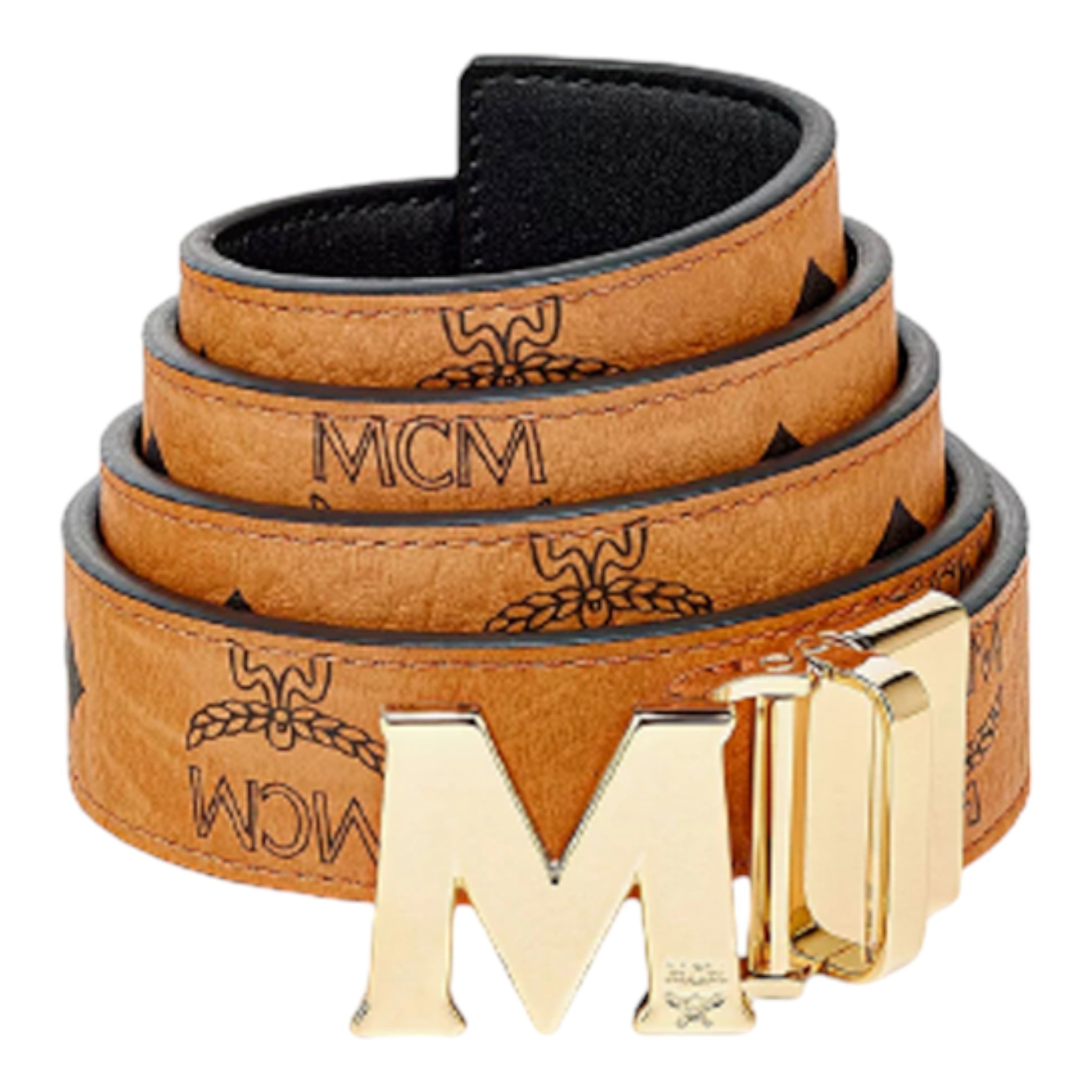 MCM Claus M Reversible Belt 1 in Visetos Maison de Bouchard