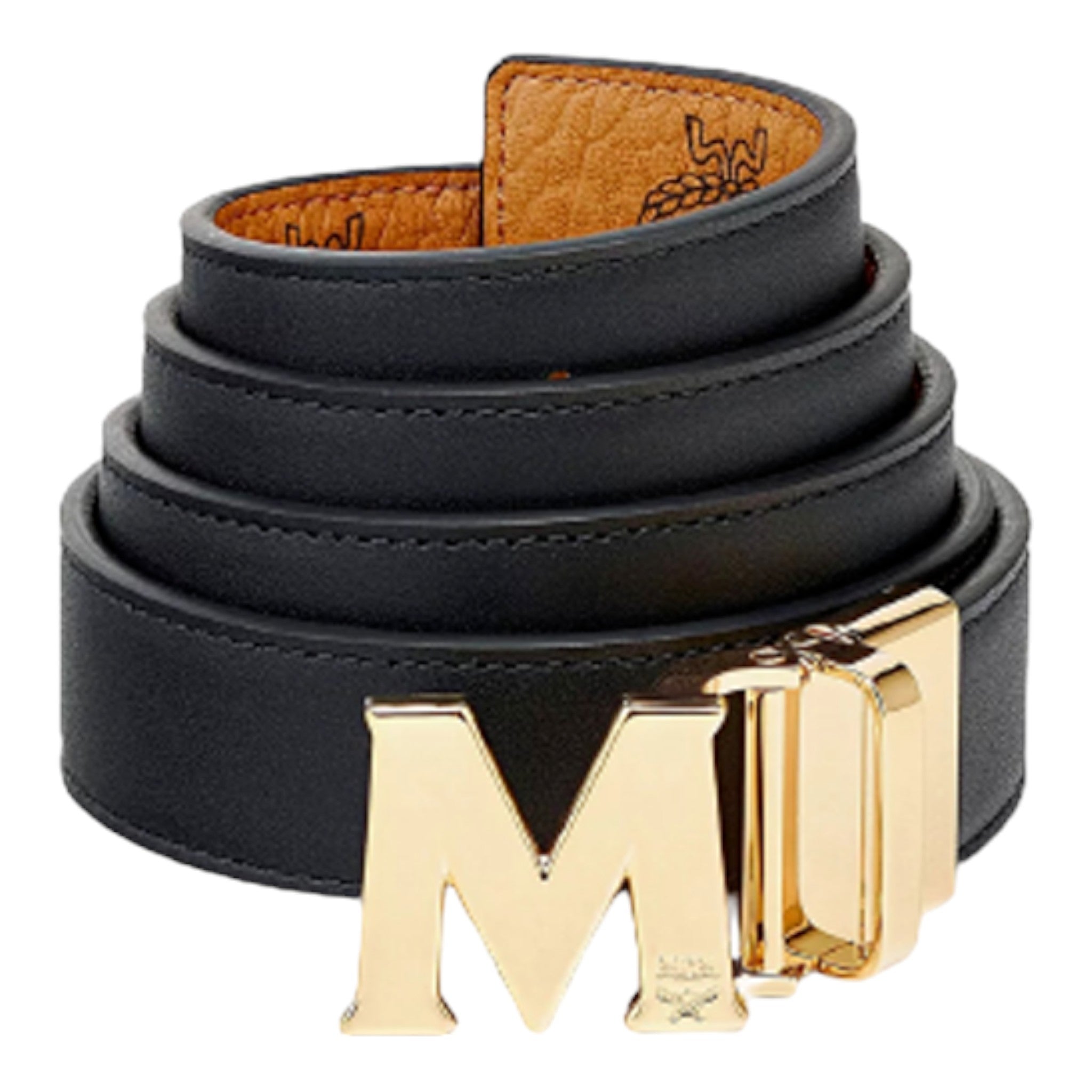 Mcm claus m reversible belt best sale