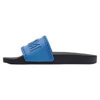 MCM Men's Big Logo Two-Tone Slides