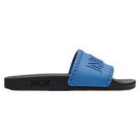 MCM Men's Big Logo Two-Tone Slides