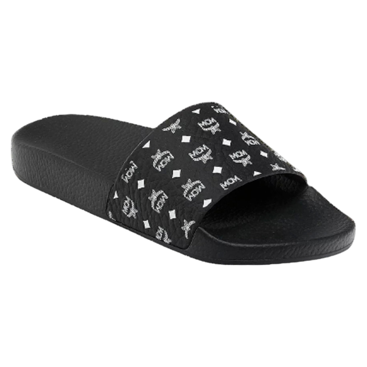 MCM Women's Monogram Visetos Print Slides