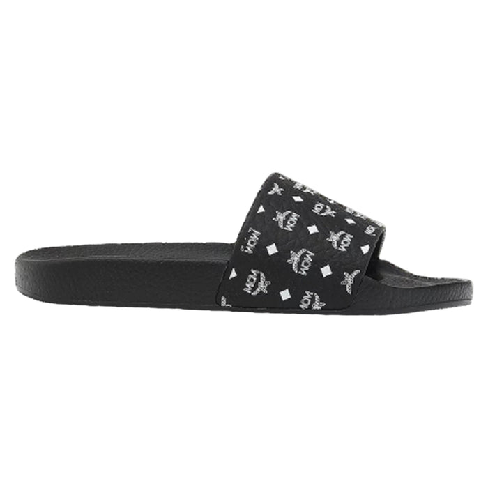 MCM Men's Monogram Visetos Print Slides