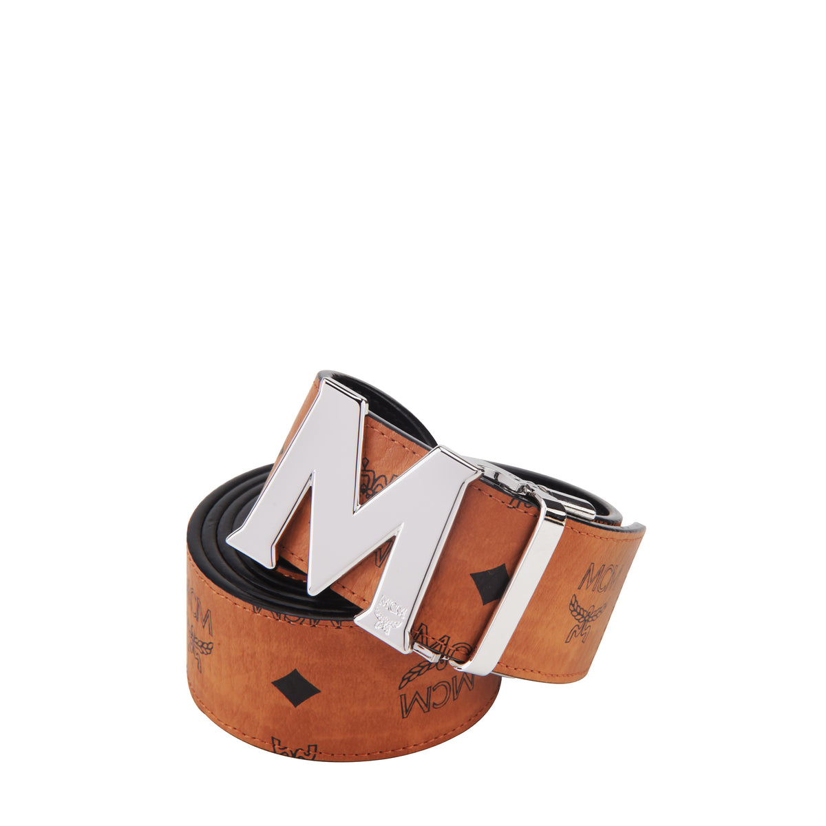 MCM Claus Reversible Belt in Visetos