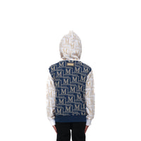 MDB Couture Kid's Monogram French Terry Hoodie Sweatshirt