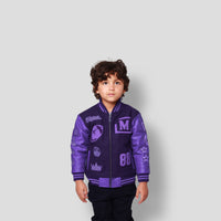 MDB Brand Kids Letterman Jacket