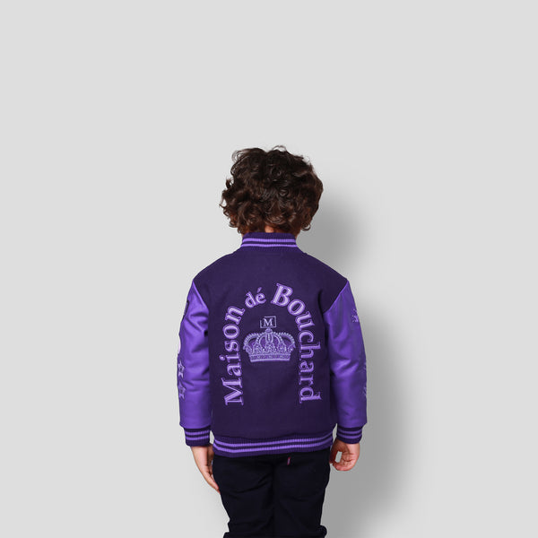 MDB Brand Kids Letterman Jacket