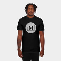 MDB Brand Men's Circle Monogram Logo T-Shirt