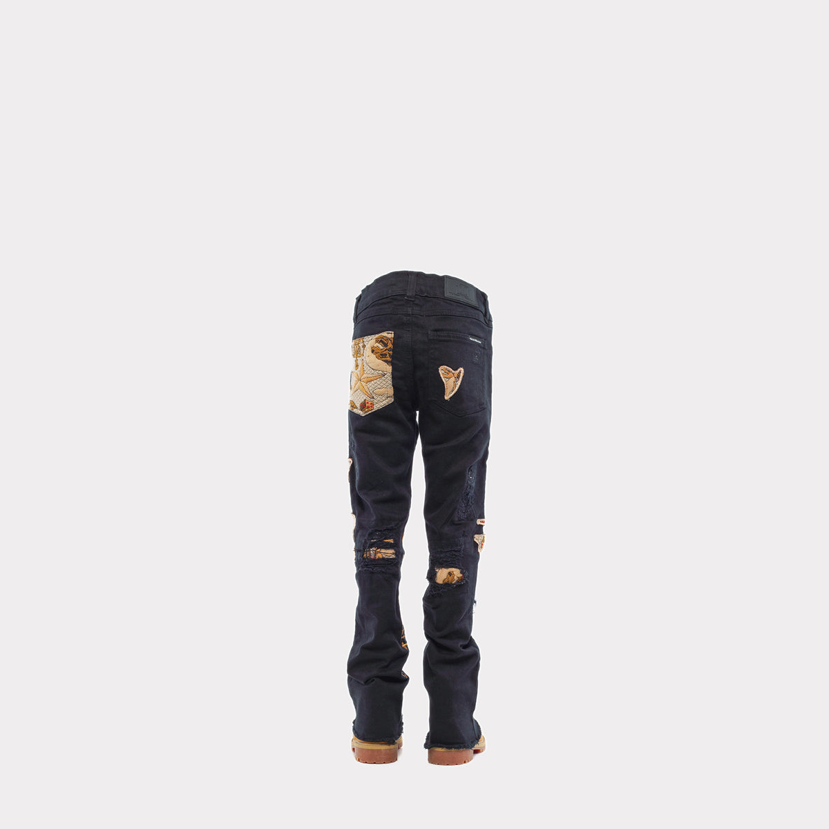 MDB Couture Kids Gallery Threads Stacked Denim Jean