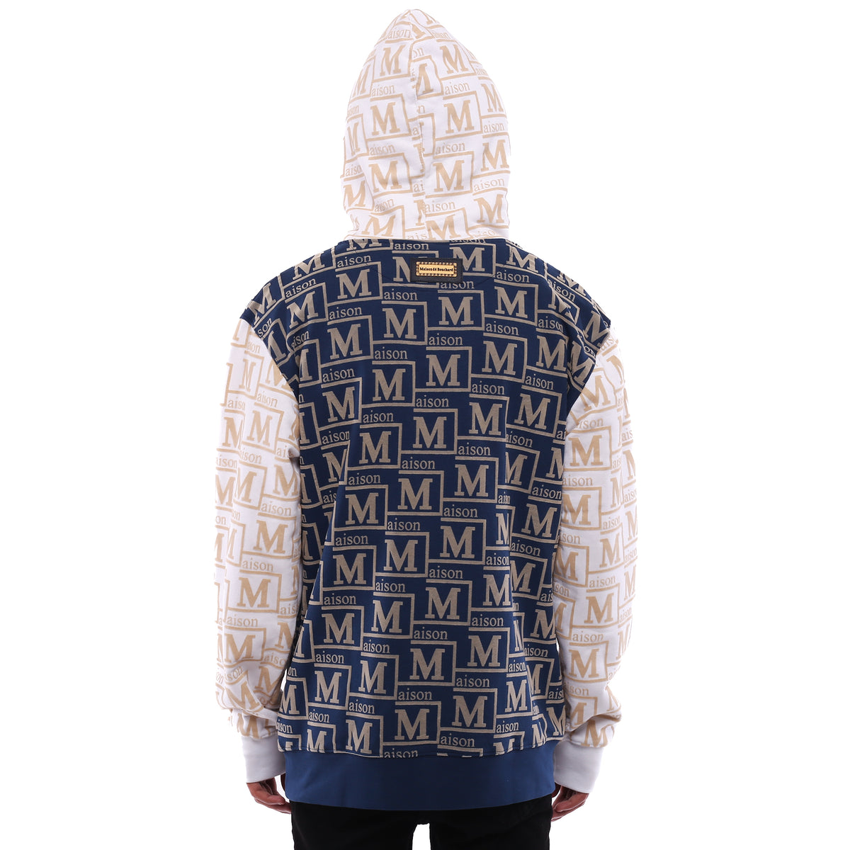 MDB Couture Men's Monogram French Terry Hoodie Sweatshirt