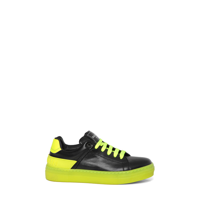 Balmain Kids Neon Sole Sneakers