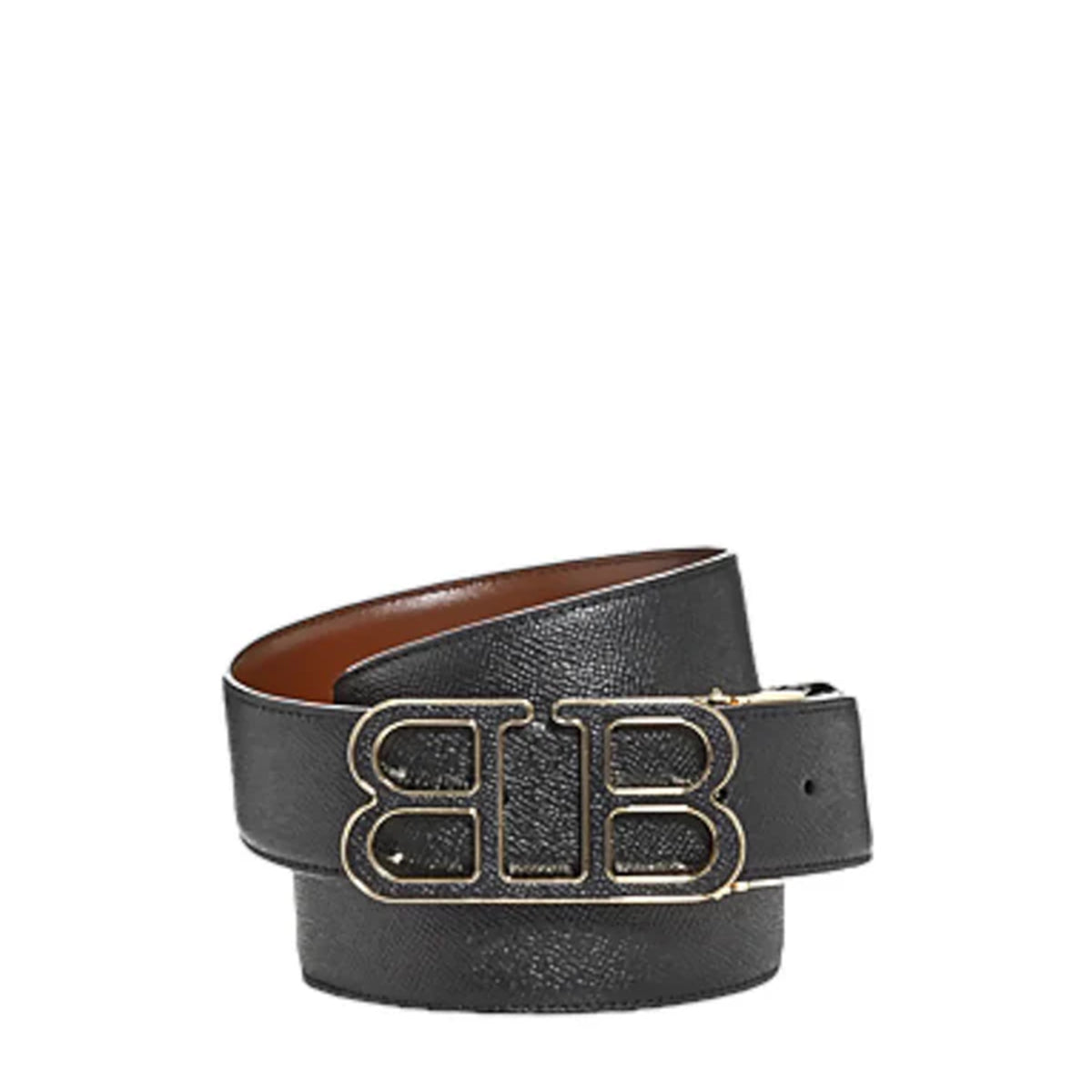 Bally Men's Britt Reversible Textured Leather Belt