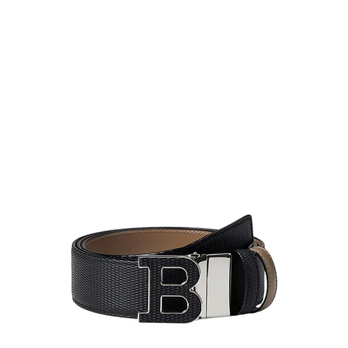 Bally Men's B Buckle 40mm Reversible Leather Belt