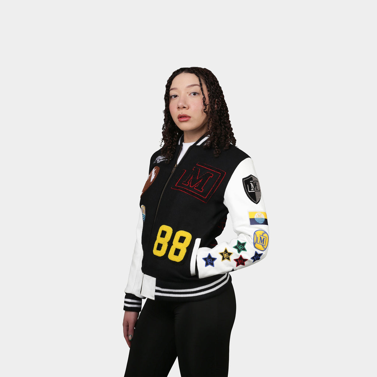 MDB Brand Women's Letterman Jacket