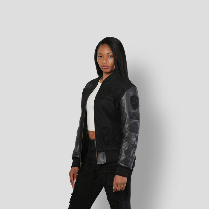 MDB Brand Women's Letterman Jacket