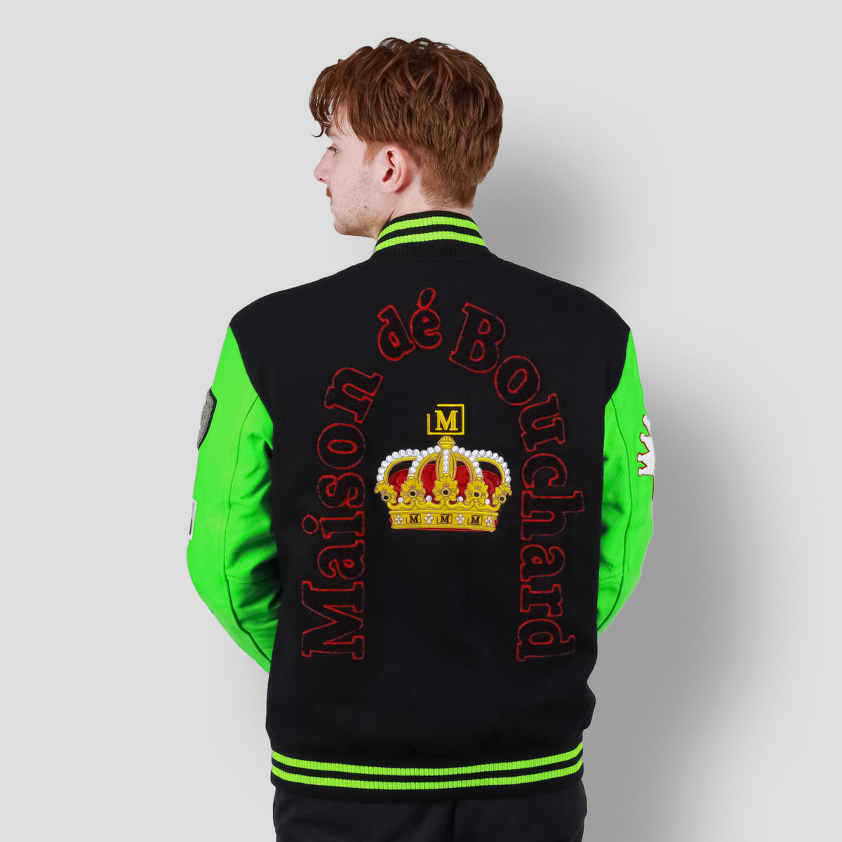 MDB Brand Men's Letterman Jacket