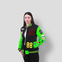 MDB Brand Women's Letterman Jacket