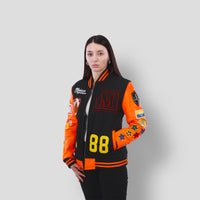 MDB Brand Women's Letterman Jacket