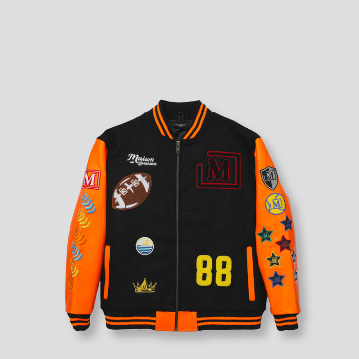 MDB Brand Kids Letterman Jacket