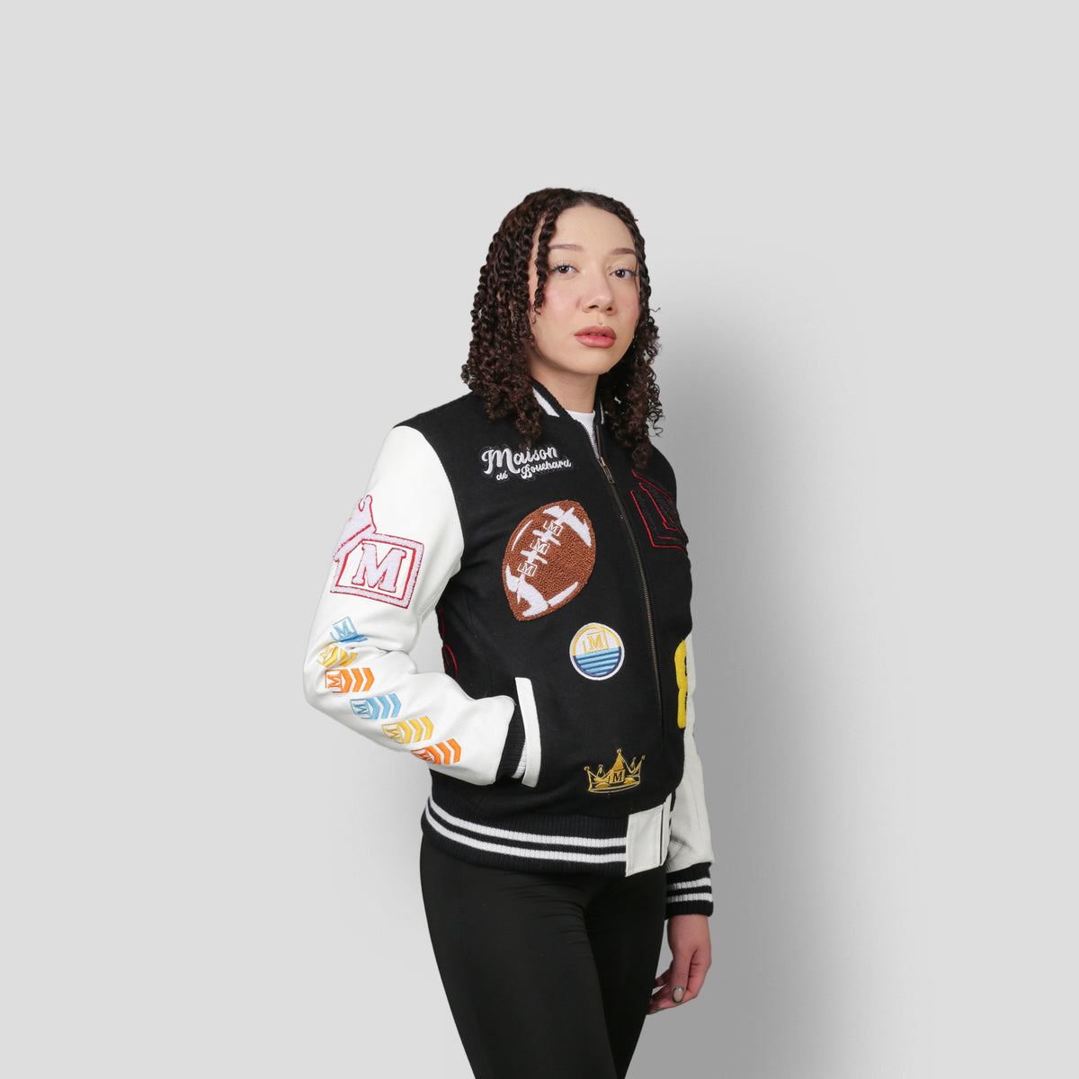 MDB Brand Women's Letterman Jacket