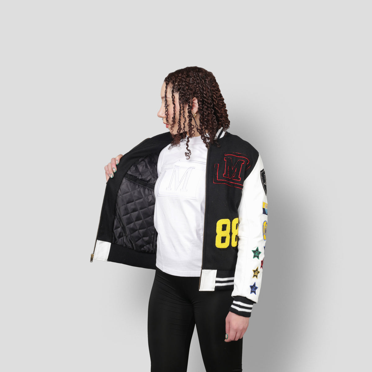 MDB Brand Women's Letterman Jacket