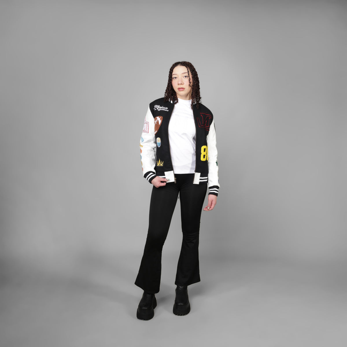 MDB Brand Women's Letterman Jacket