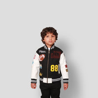 MDB Brand Kids Letterman Jacket