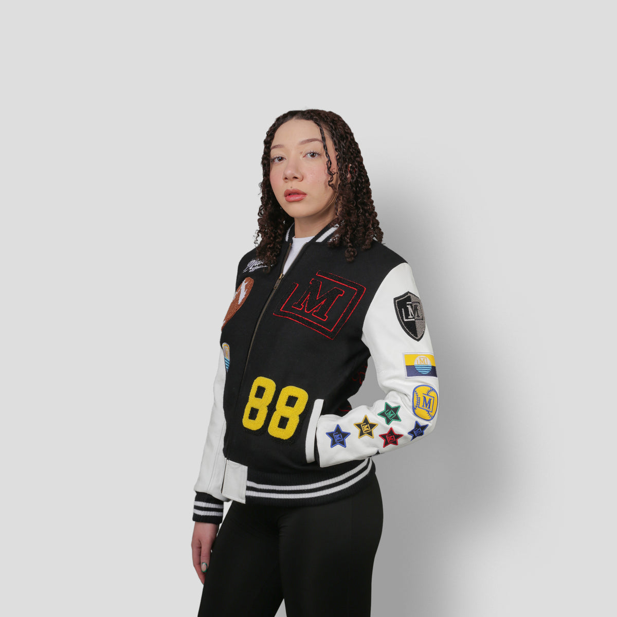 MDB Brand Women's Letterman Jacket