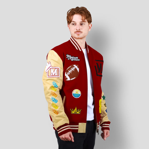 MDB Brand Men's Letterman Jacket