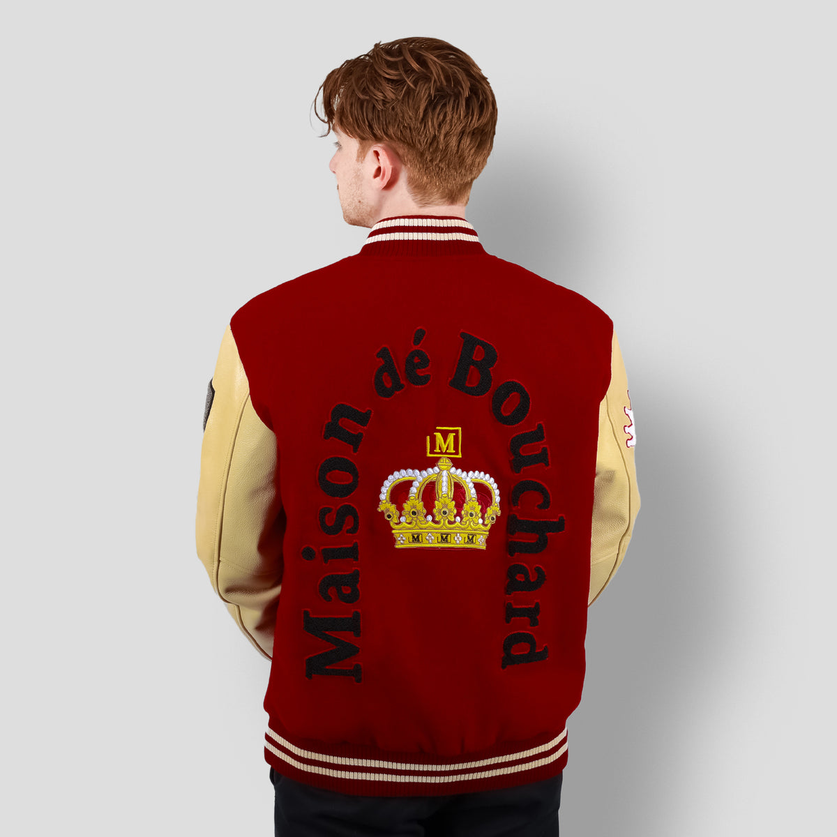 MDB Brand Men's Letterman Jacket