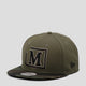 MDB Brand x New Era 9Fifty Embroidered "M" Snapback Cap