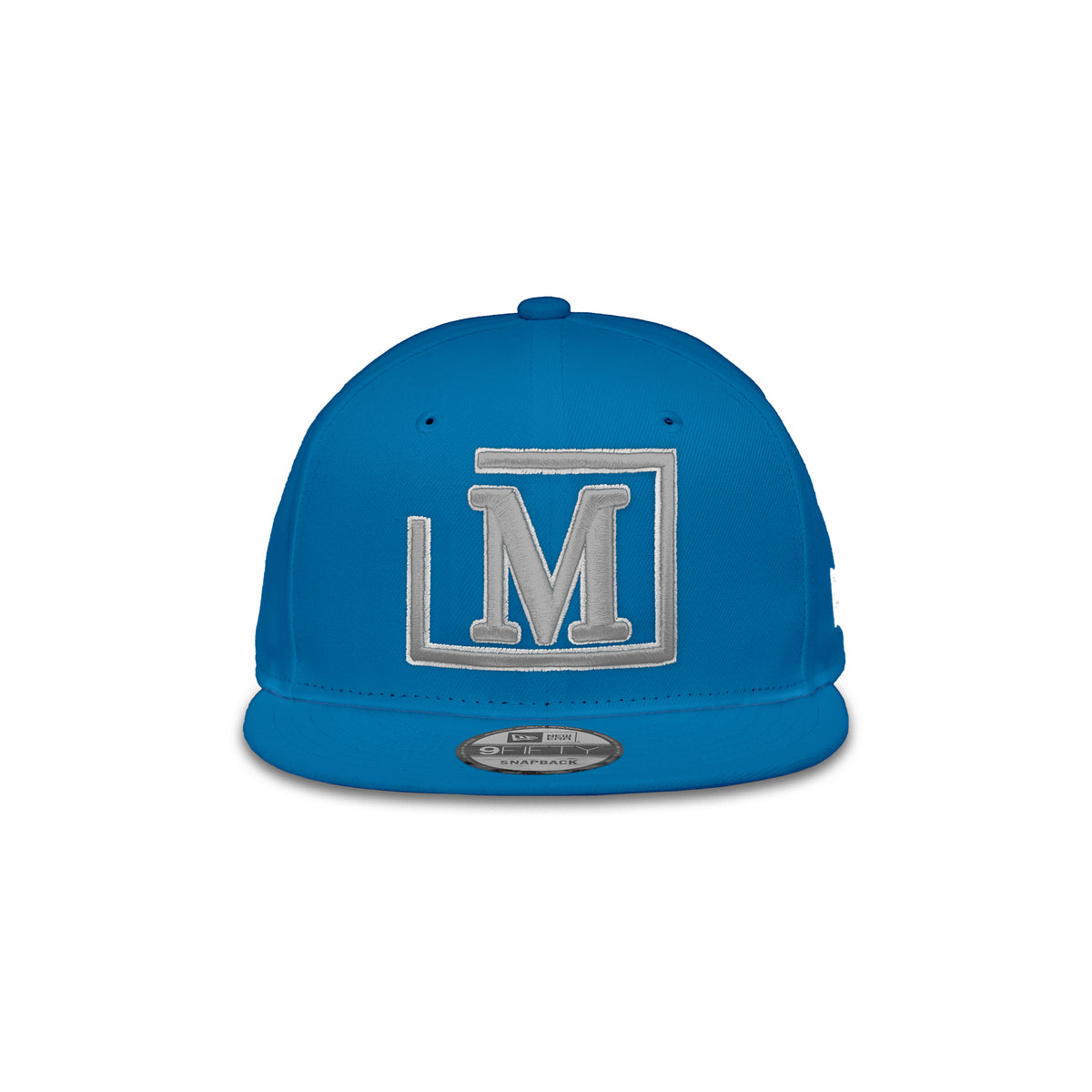 MDB Brand x New Era 9Fifty Snapback Embroidered Baseball Cap - Blue