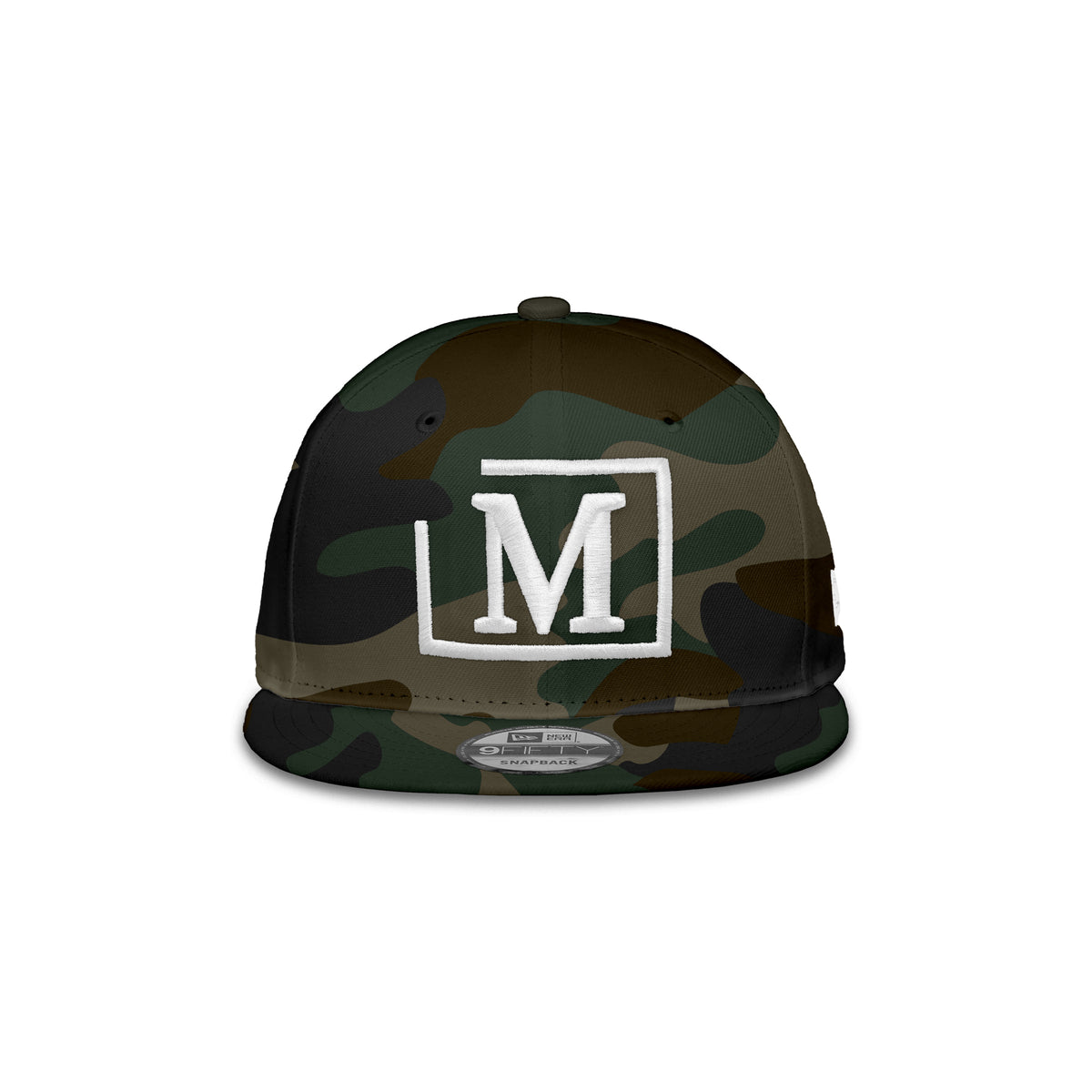 MDB Brand x New Era 9Fifty Snapback Embroidered Baseball Cap - Camo