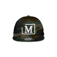 MDB Brand x New Era 9Fifty Snapback Embroidered Baseball Cap - Camo