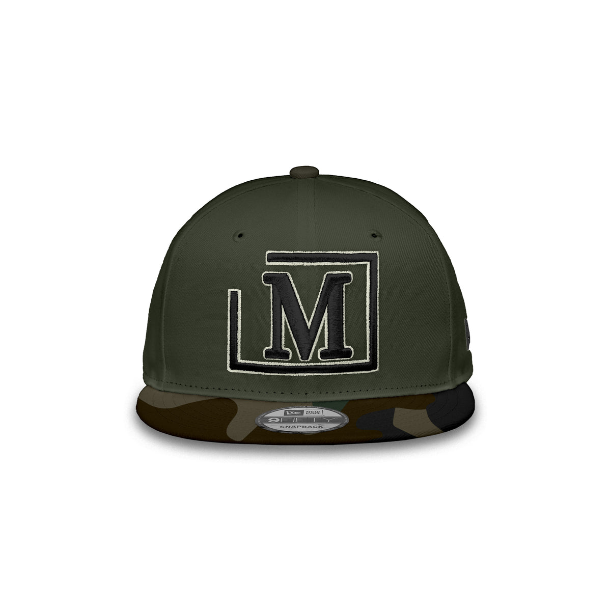 MDB Brand x New Era 9Fifty Snapback Embroidered Baseball Cap - Camo