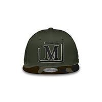 MDB Brand x New Era 9Fifty Snapback Embroidered Baseball Cap - Camo