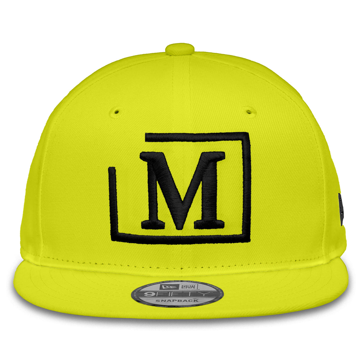 MDB Brand x New Era 9Fifty Snapback Embroidered Baseball Cap - Neon