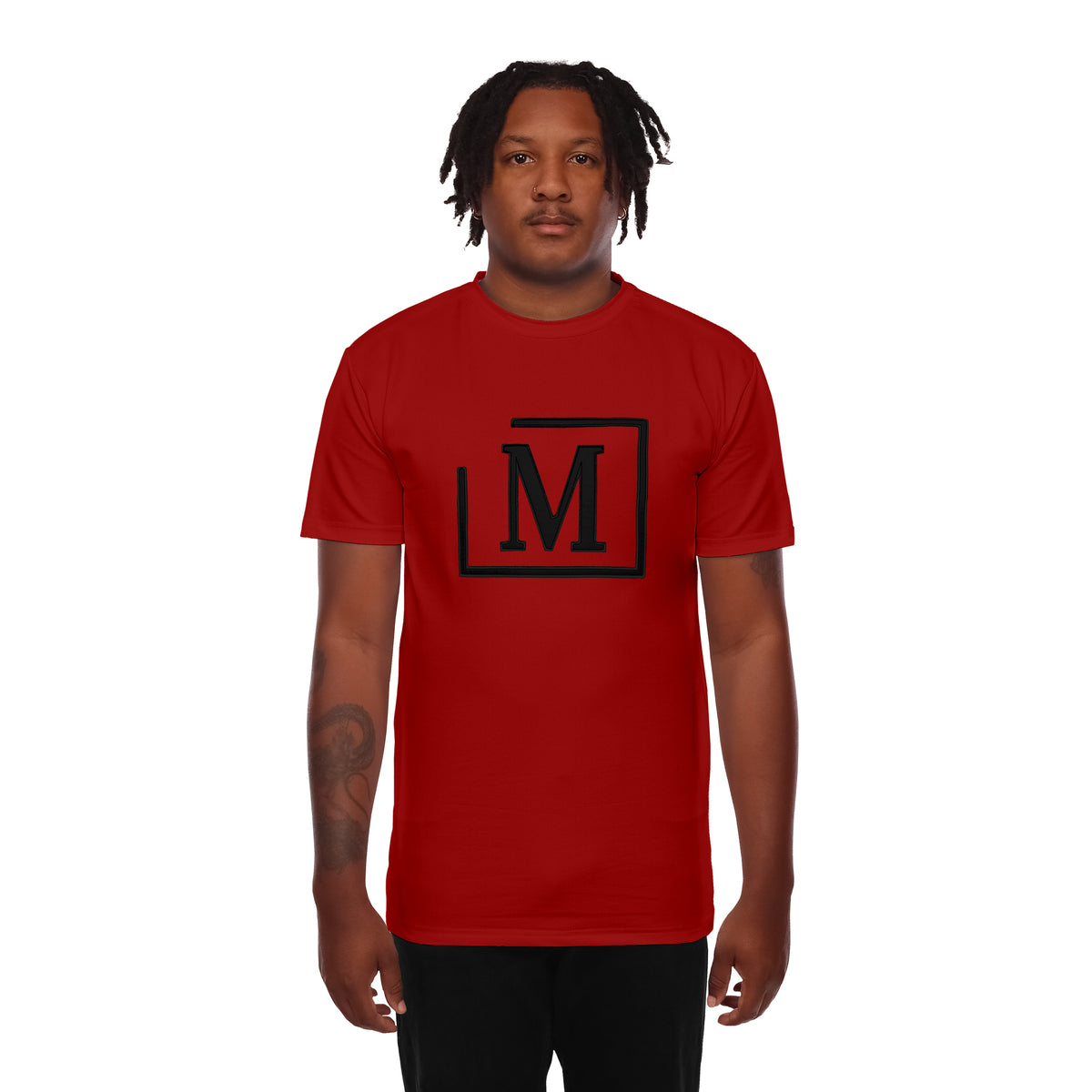 MDB Brand Men's Classic M Embroidered T-Shirt