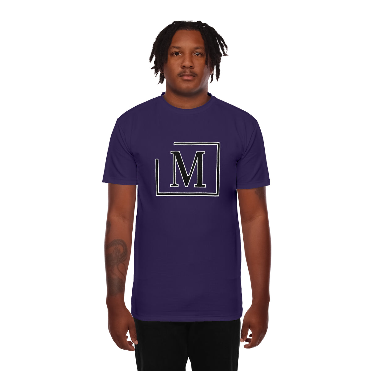 MDB Brand Men's Classic "M" Embroidered T-Shirt