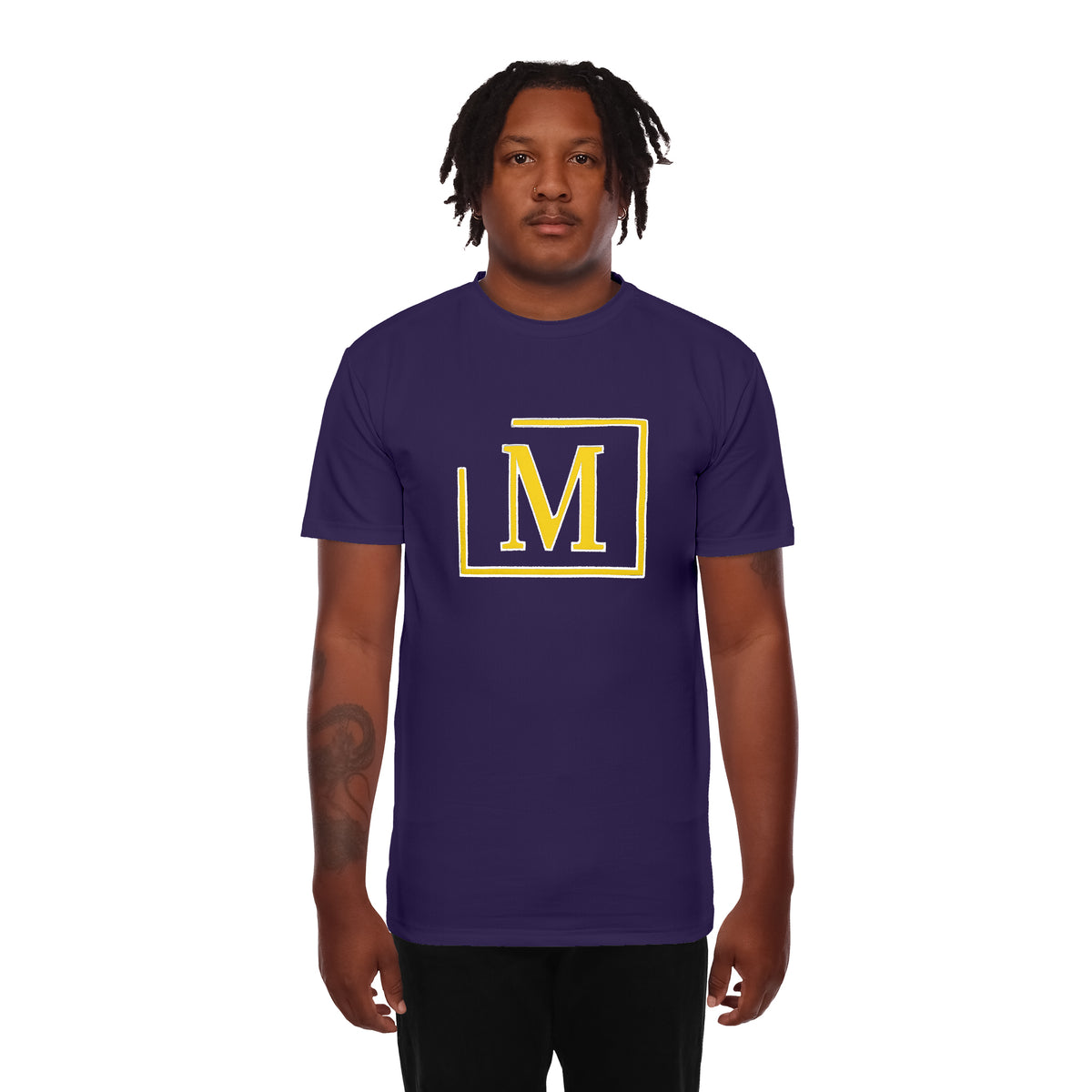 MDB Brand Men's Classic "M" Embroidered T-Shirt