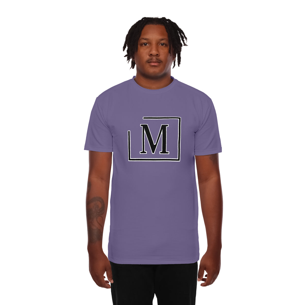 MDB Brand Men's Classic "M" Embroidered T-Shirt