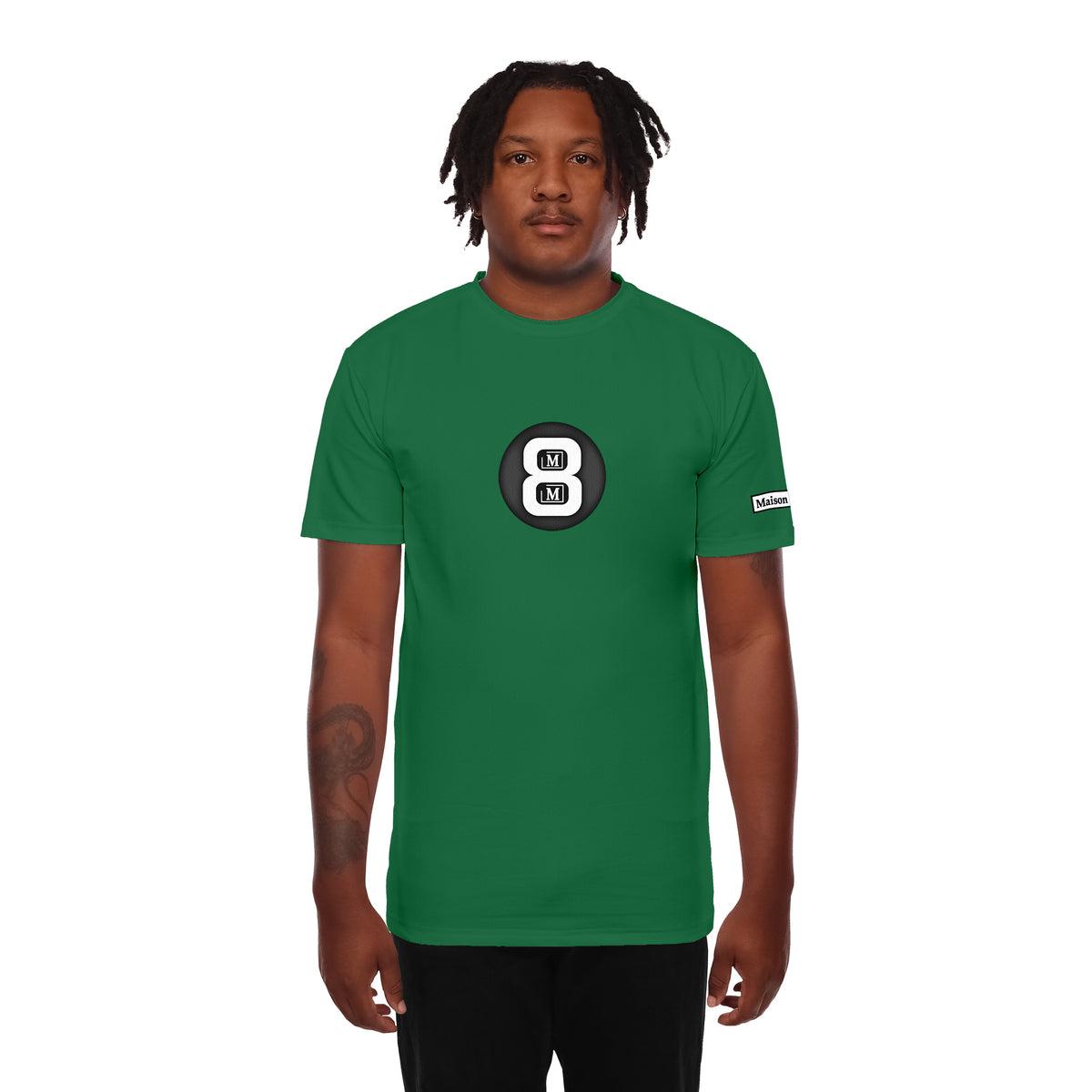 MDB Brand Men's 8-Ball T-Shirt - Cool Colors