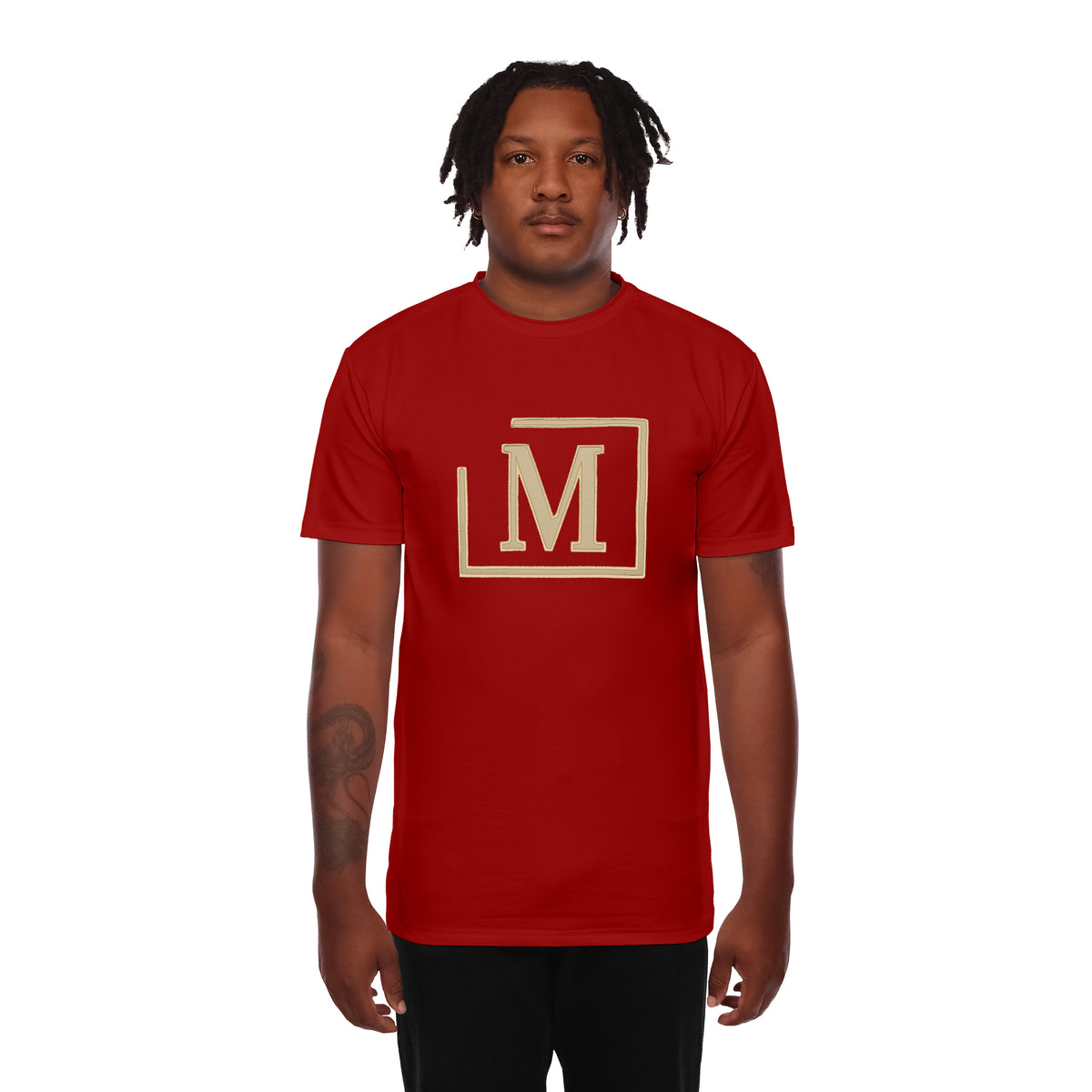 MDB Brand Men's Classic M Embroidered T-Shirt