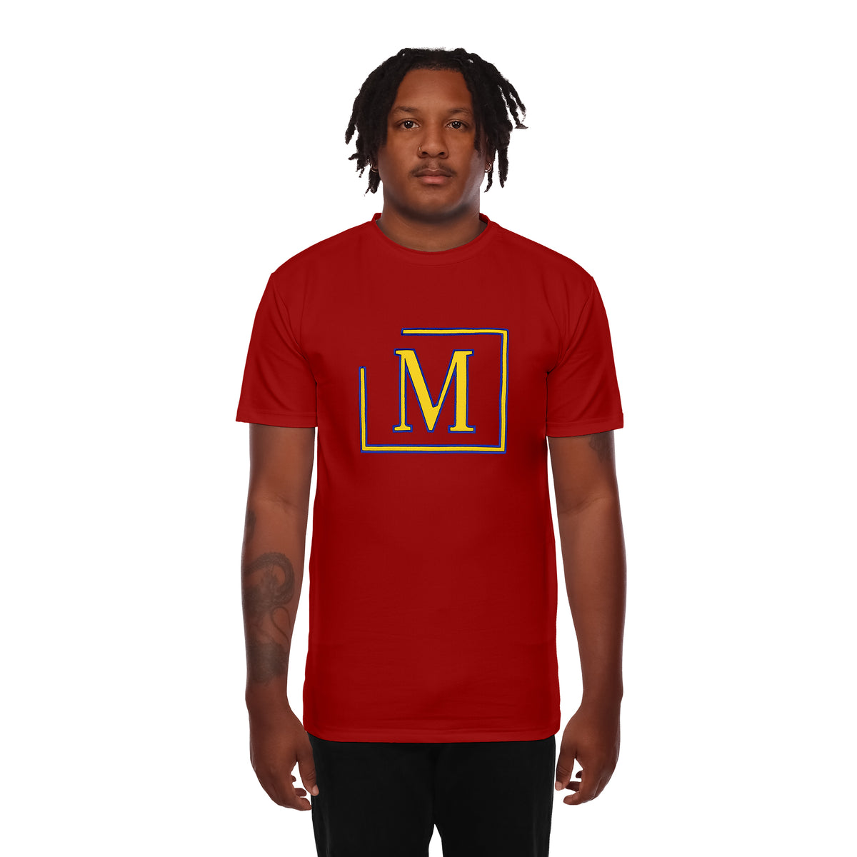 MDB Brand Men's Classic M Embroidered T-Shirt