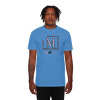 MDB Brand Men's Classic "M" Swirl Embroidered Logo T-Shirt