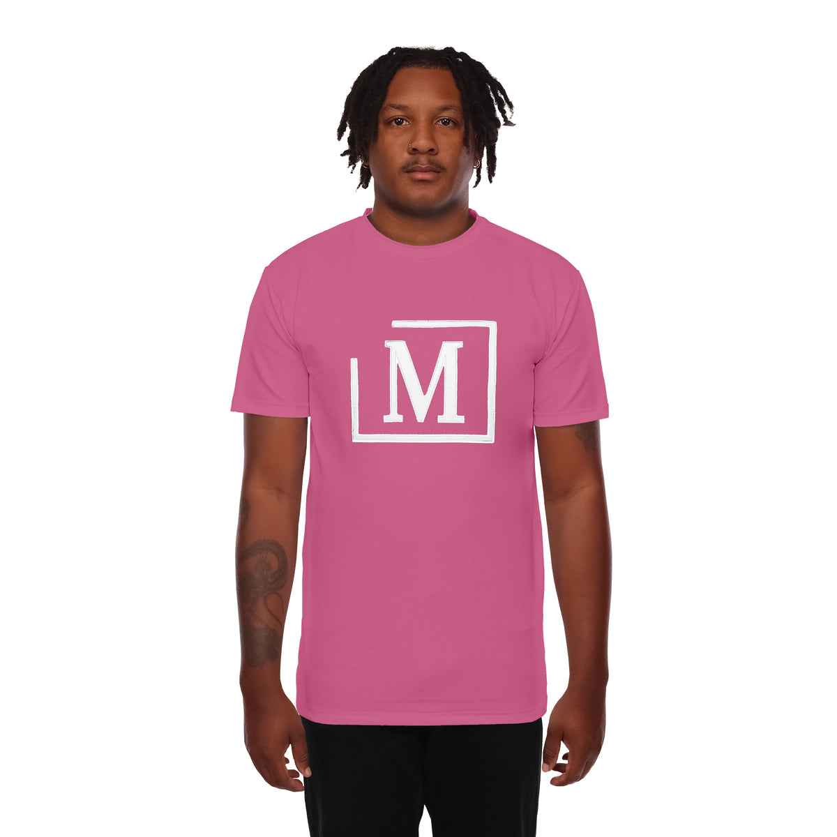 MDB Brand Men's Classic M Embroidered T-Shirt