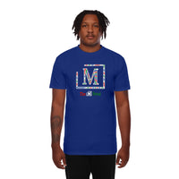 MDB Brand Men's Classic "M" Swirl Embroidered Logo T-Shirt