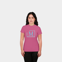 MDB Brand Women's Classic M Embroidered T-Shirt