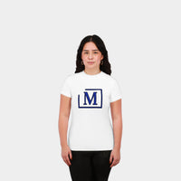 MDB Brand Women's Classic "M" Embroidered T-Shirt